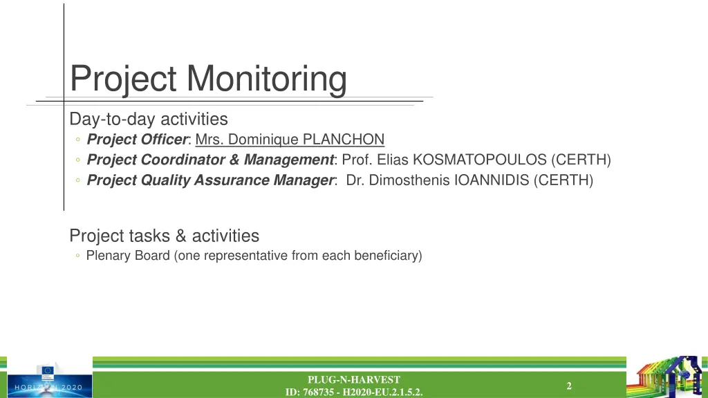 project monitoring