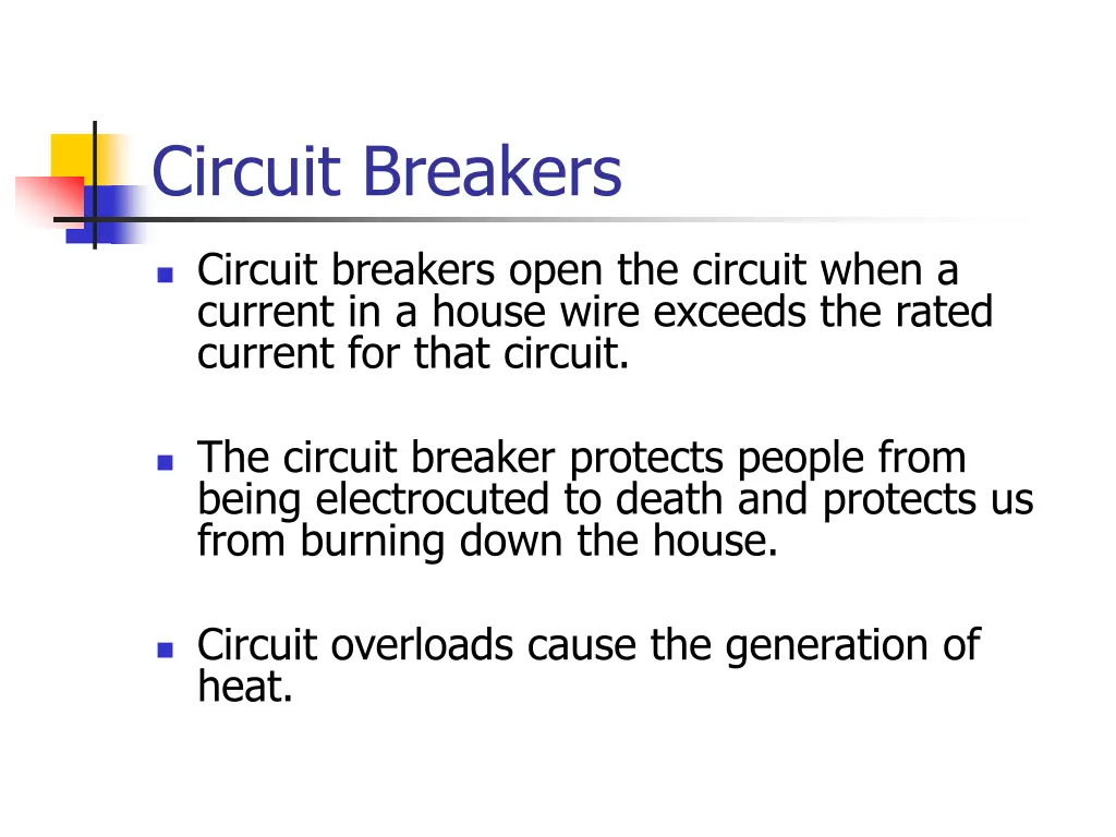 circuit breakers