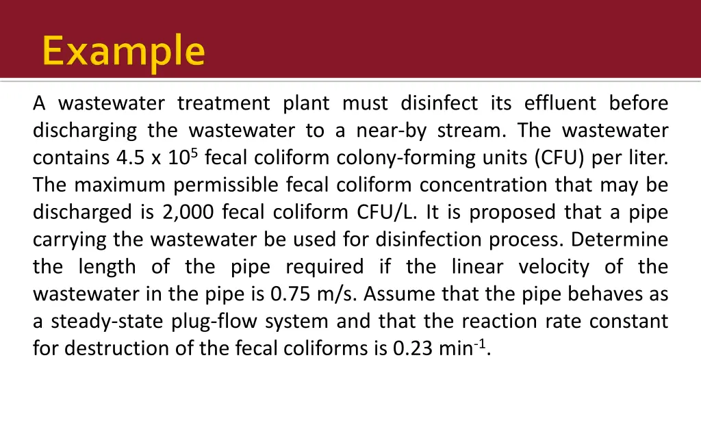 a wastewater treatment plant must disinfect