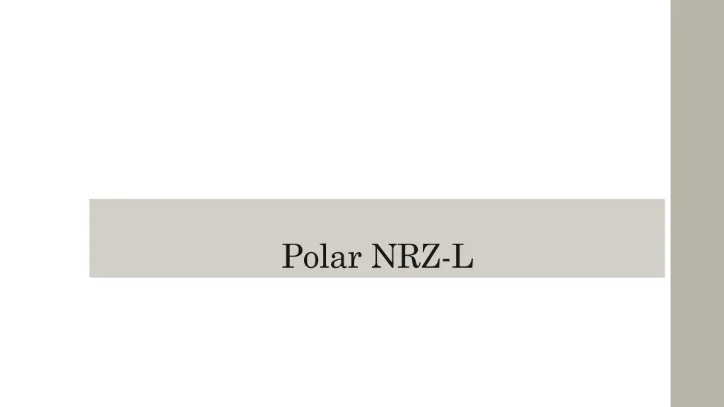 polar nrz l