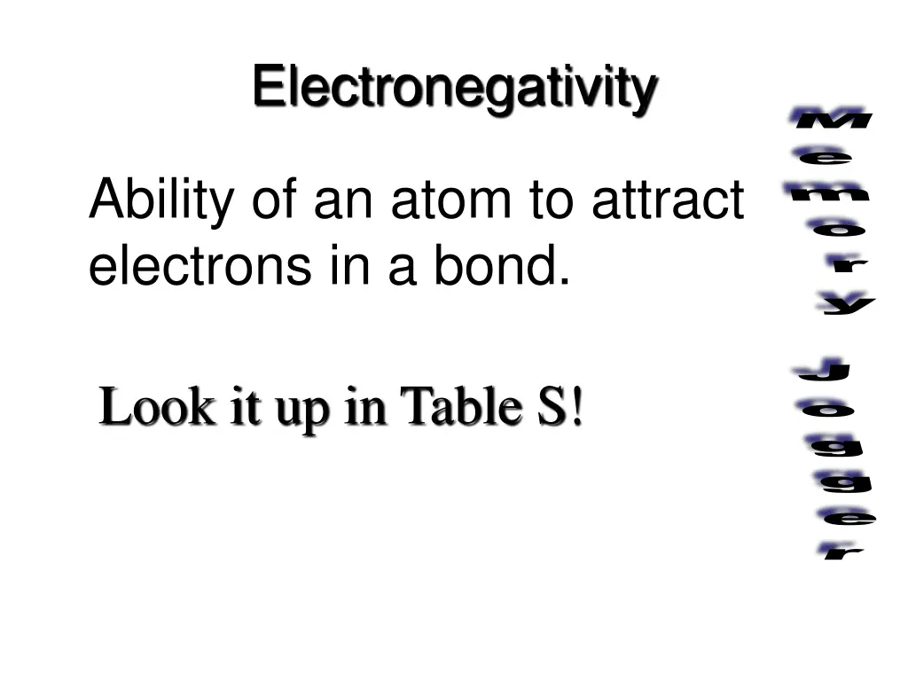 electronegativity