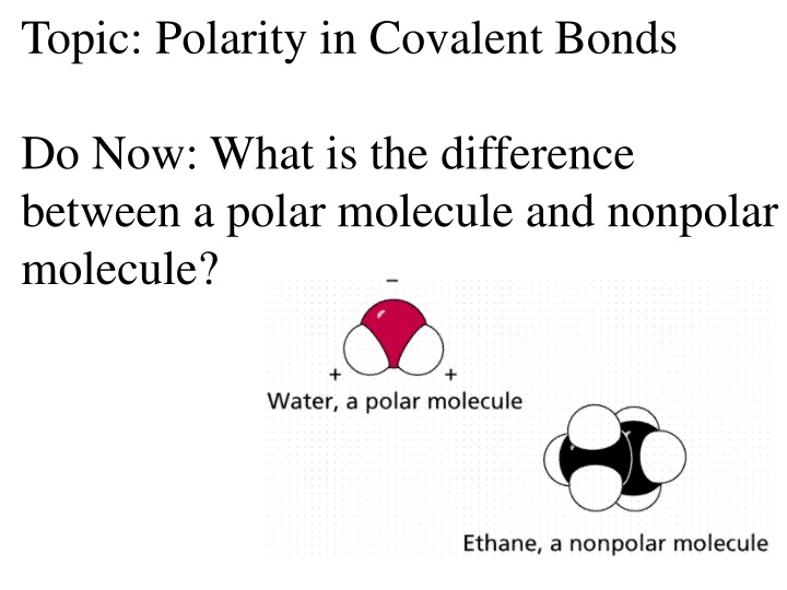 topic polarity in covalent bonds