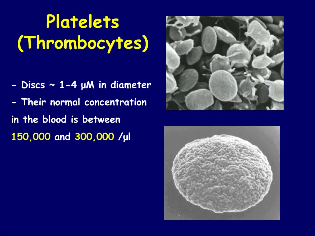 platelets thrombocytes