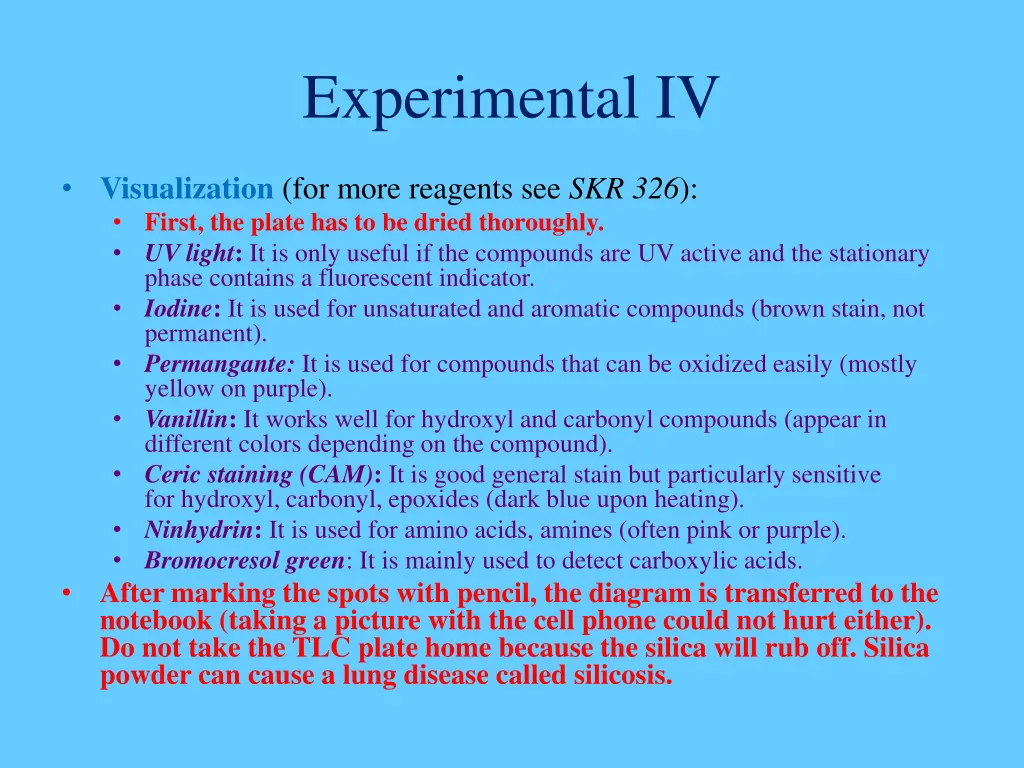 experimental iv