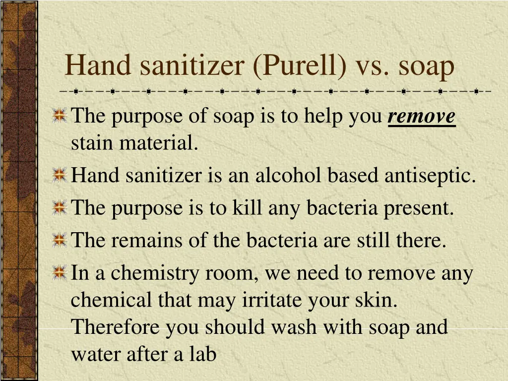 hand sanitizer purell vs soap