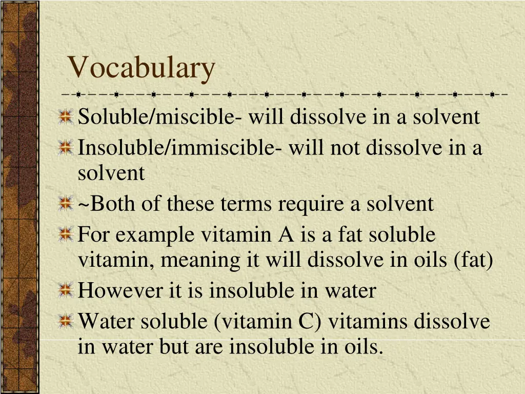 vocabulary