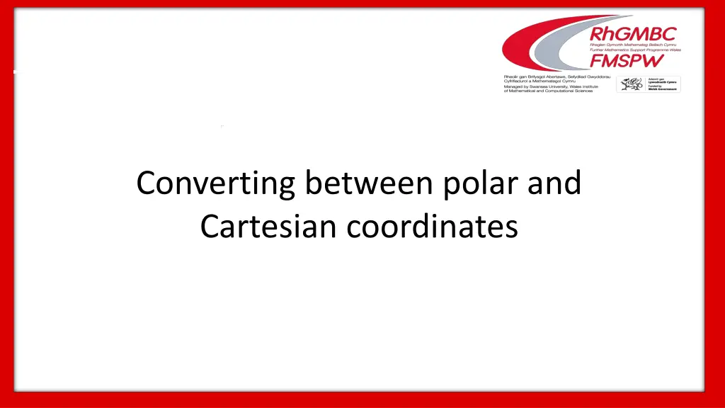 converting between polar and cartesian coordinates