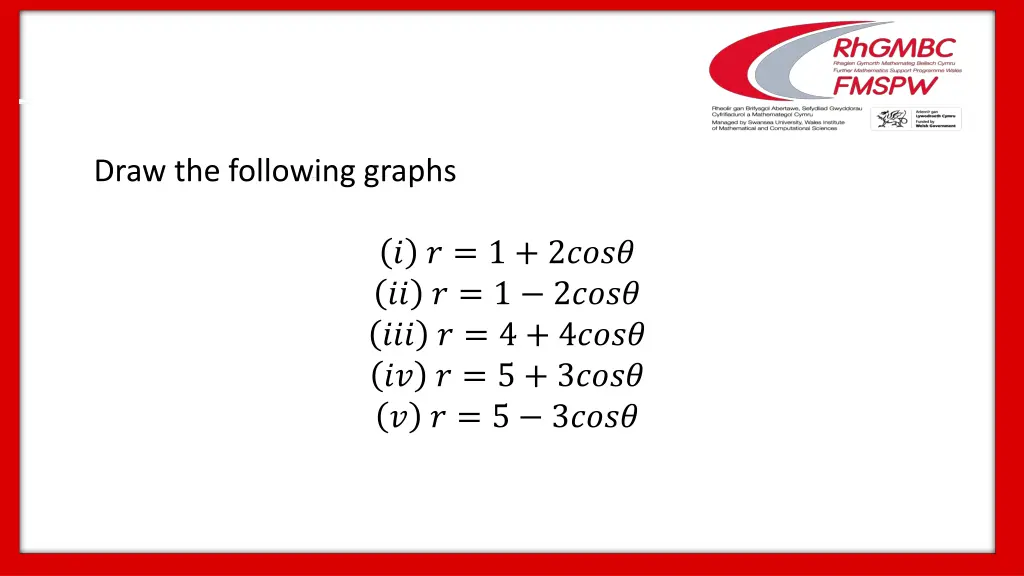 draw the following graphs 2