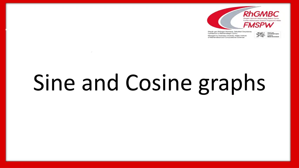 sine and cosine graphs