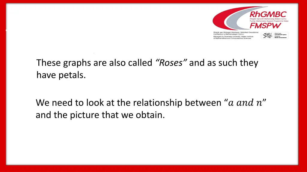 these graphs are also called roses and as such