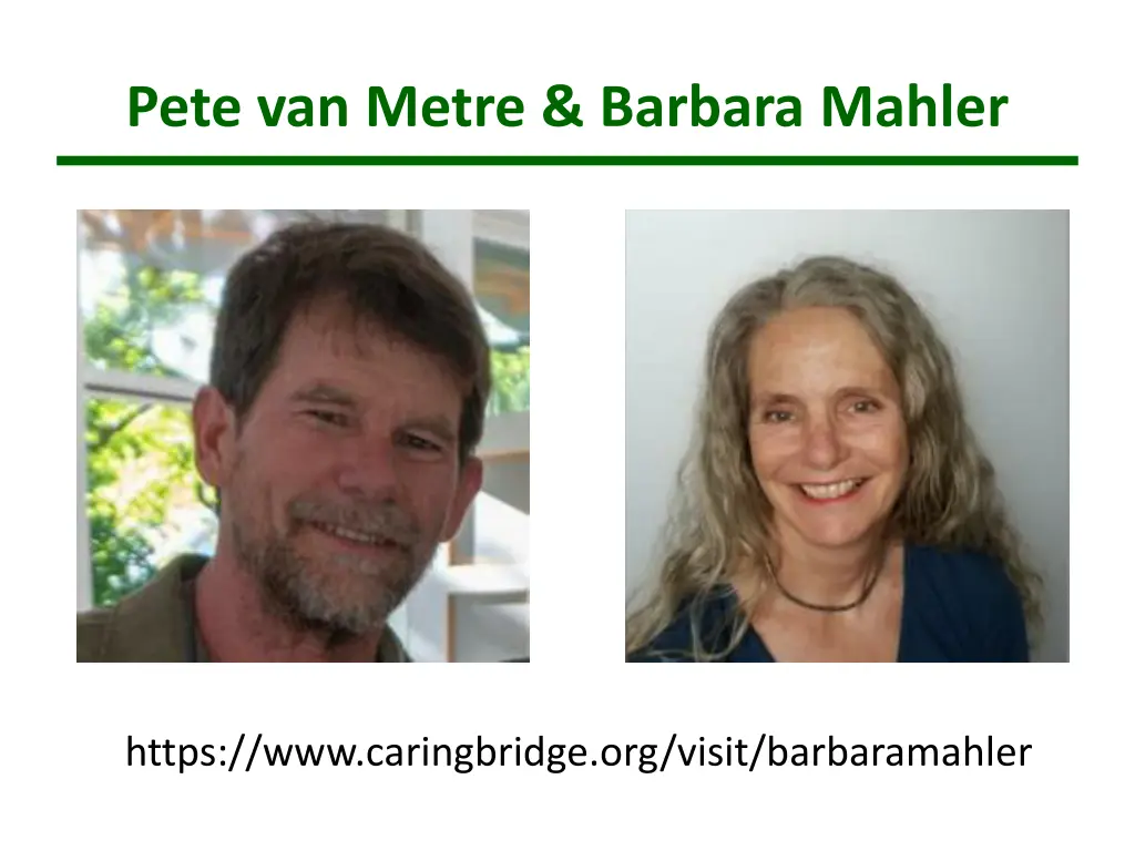 pete van metre barbara mahler