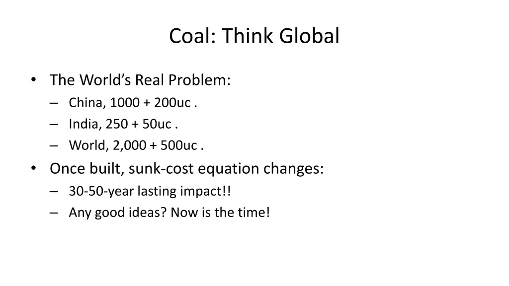 coal think global 1