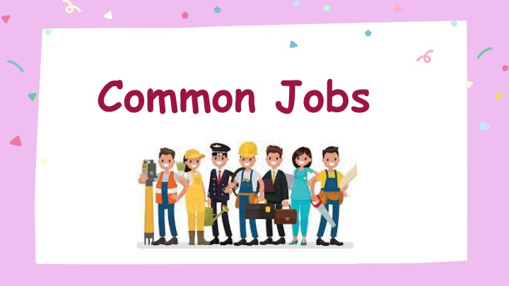 common jobs