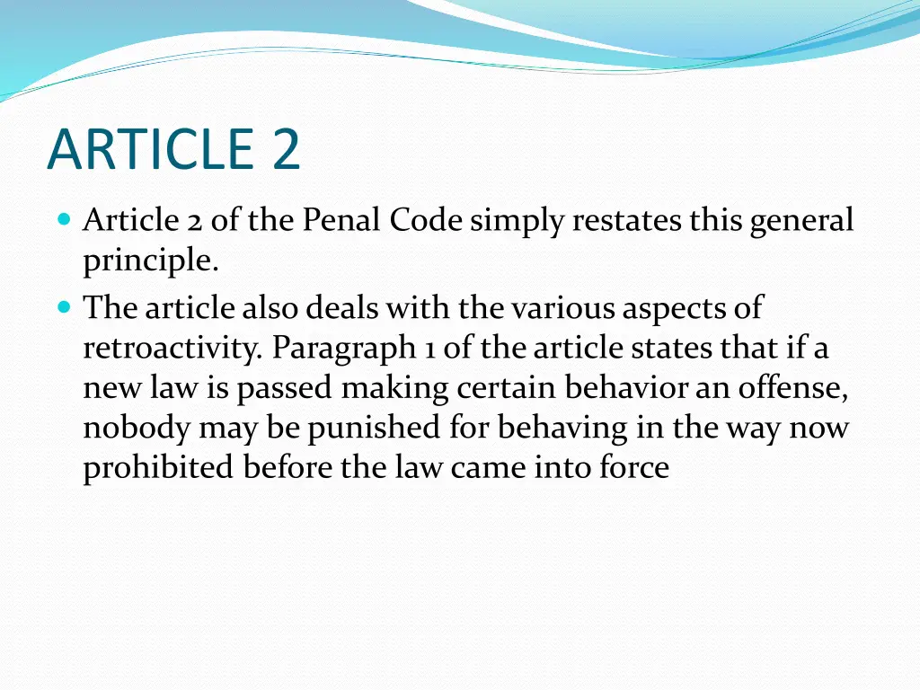 article 2 1