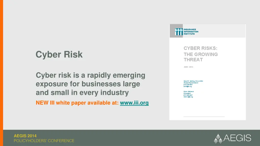 cyber risk