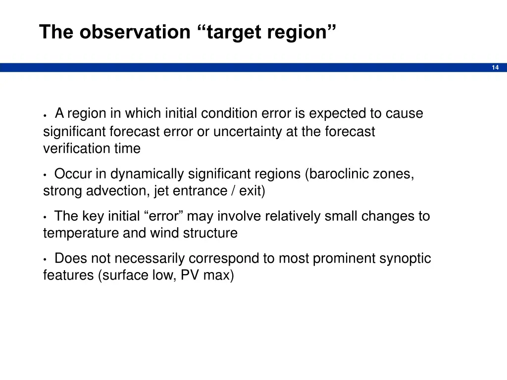 the observation target region