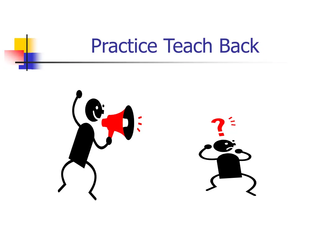 practice teach back