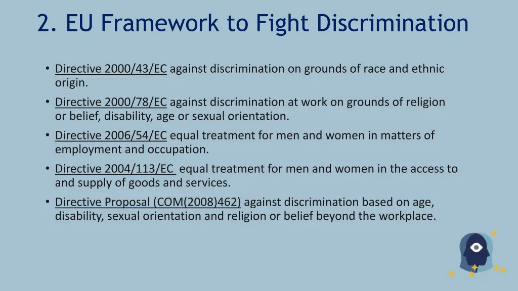 2 eu framework to fight discrimination