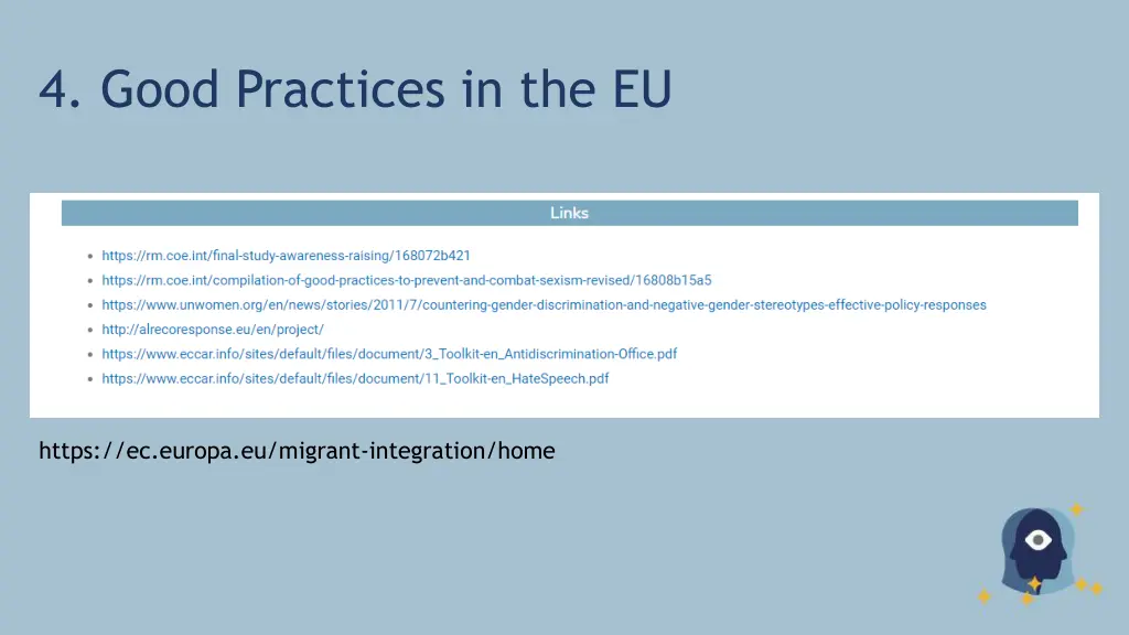 4 good practices in the eu