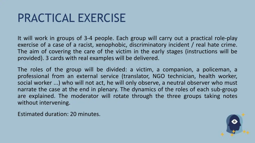 practical exercise