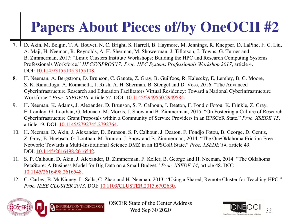 papers about pieces of by oneocii 2