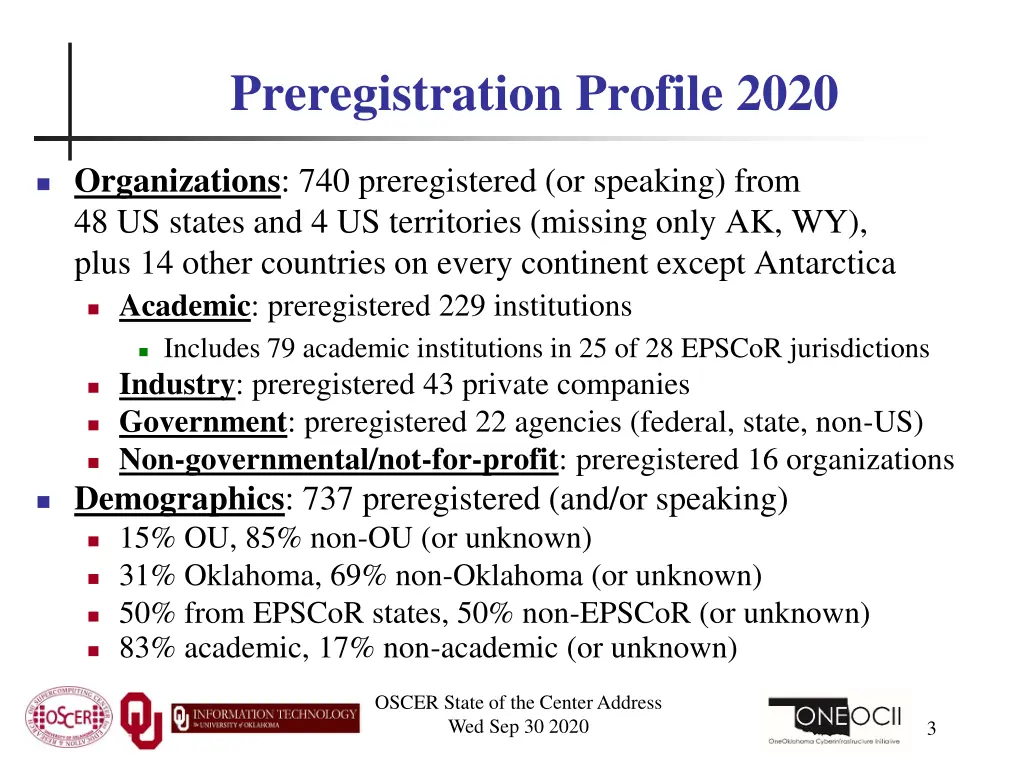 preregistration profile 2020