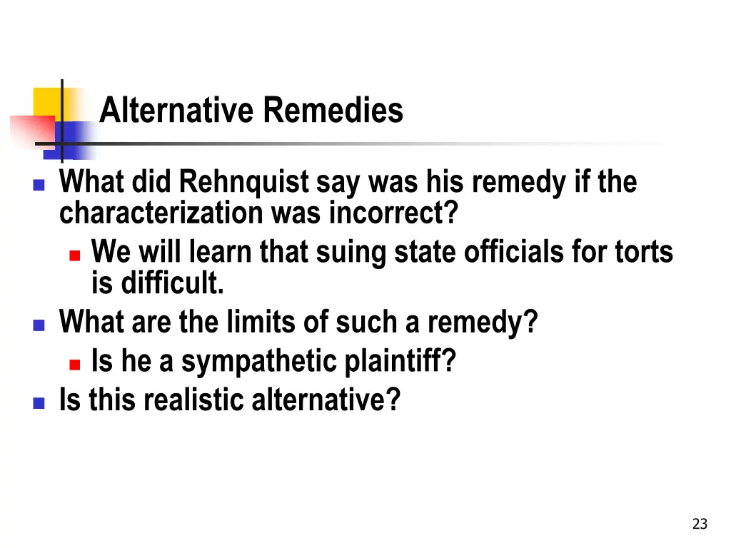 alternative remedies