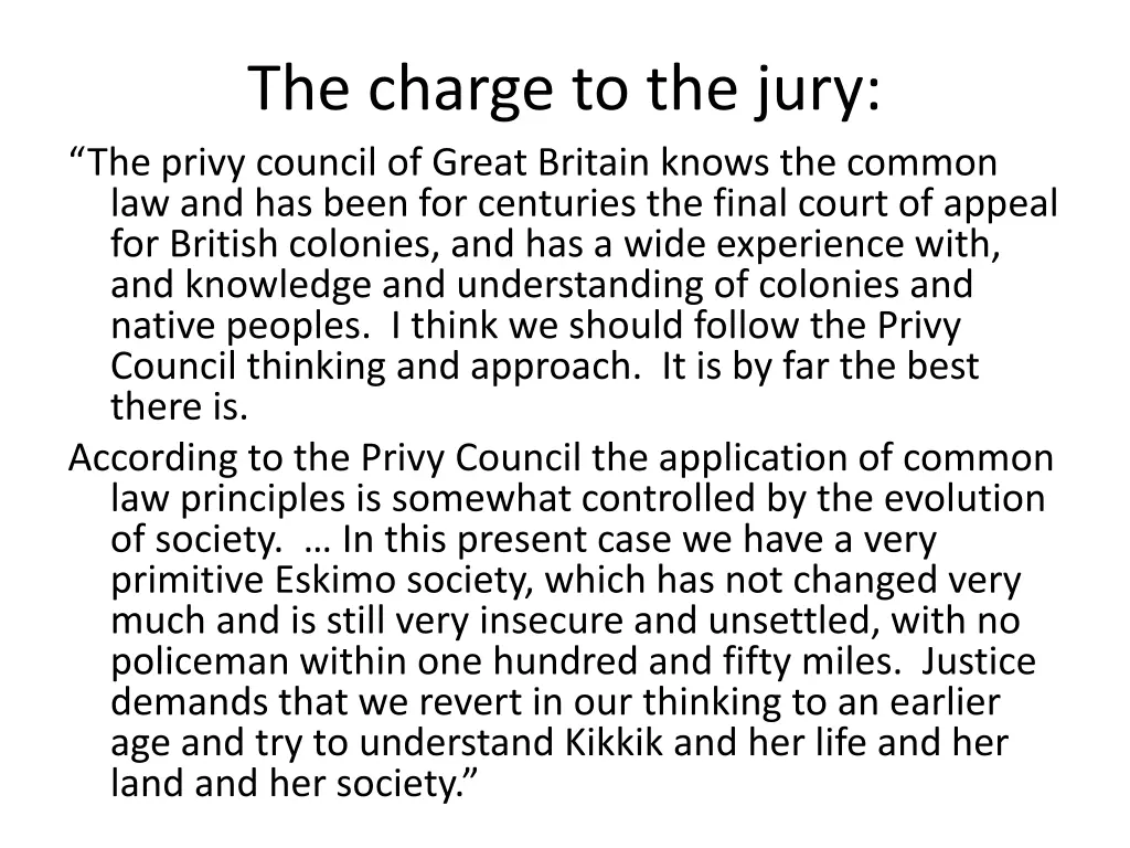 the charge to the jury the privy council of great