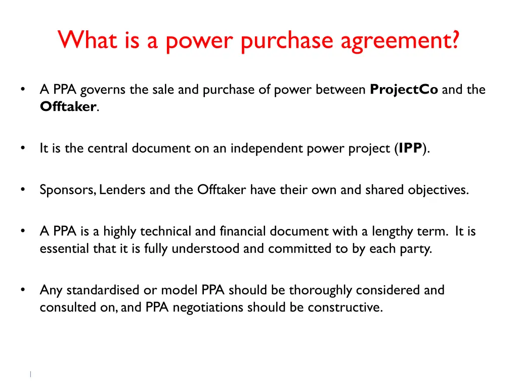 what is a power purchase agreement