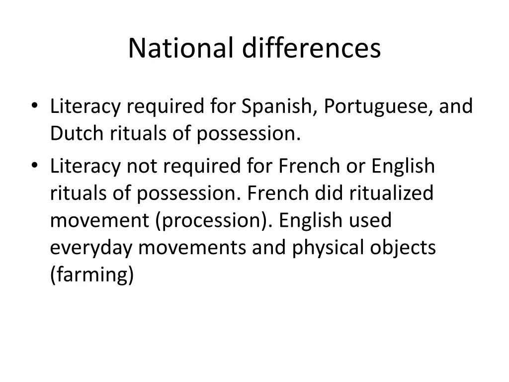 national differences