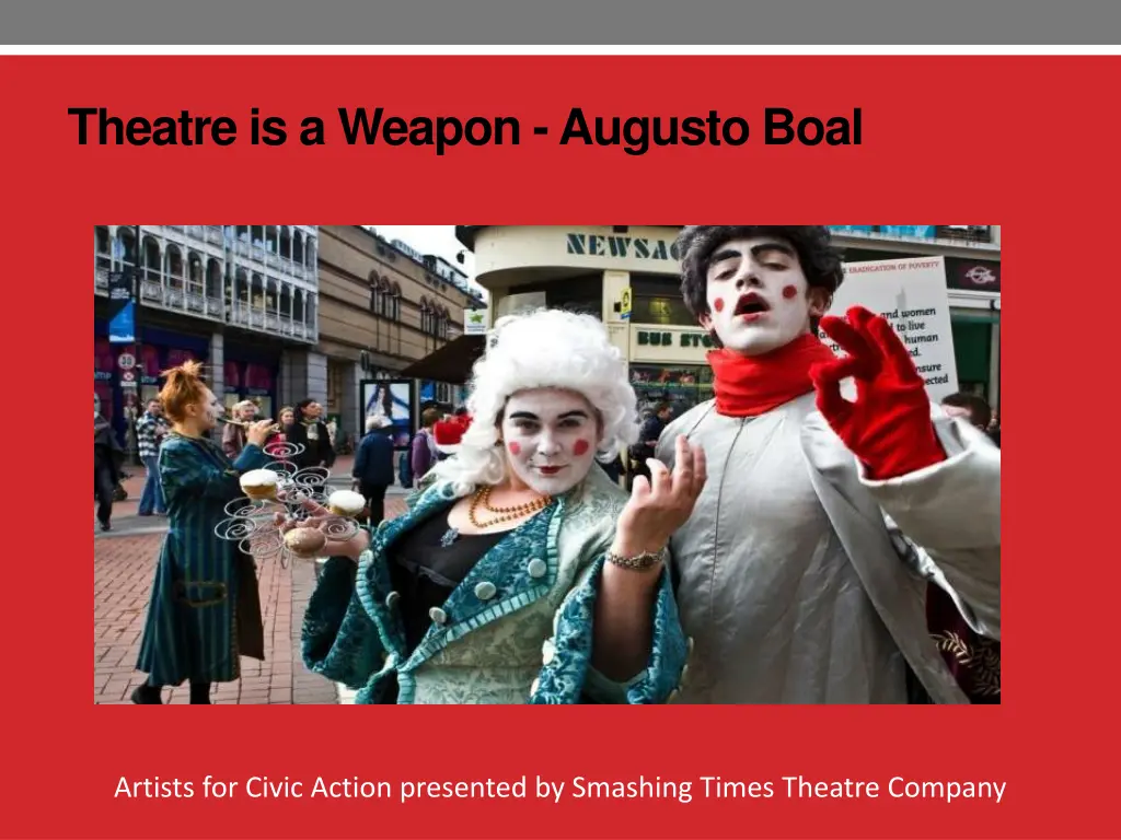 theatre is a weapon augusto boal