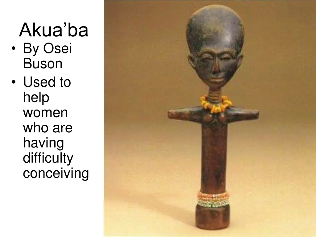 akua ba by osei buson used to help women