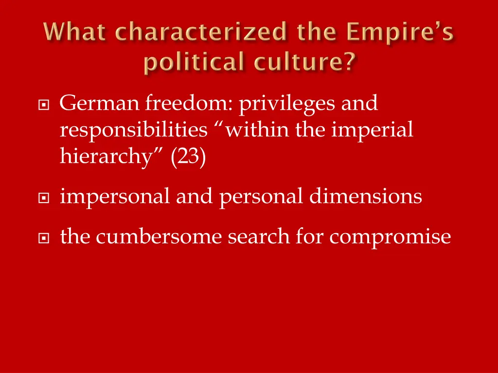 german freedom privileges and responsibilities