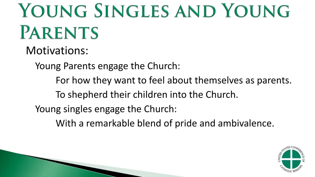 motivations young parents engage the church