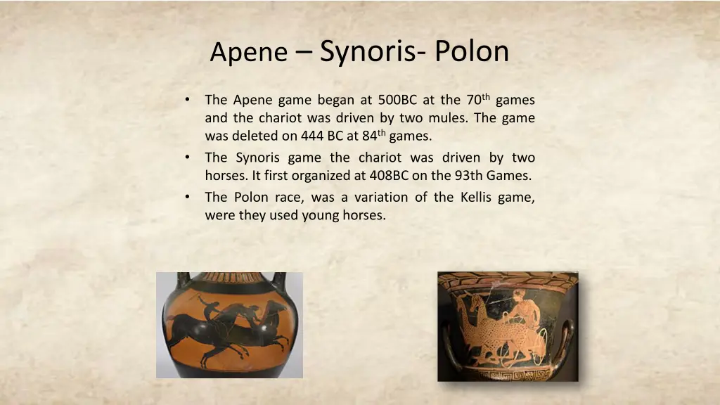 apene synoris polon