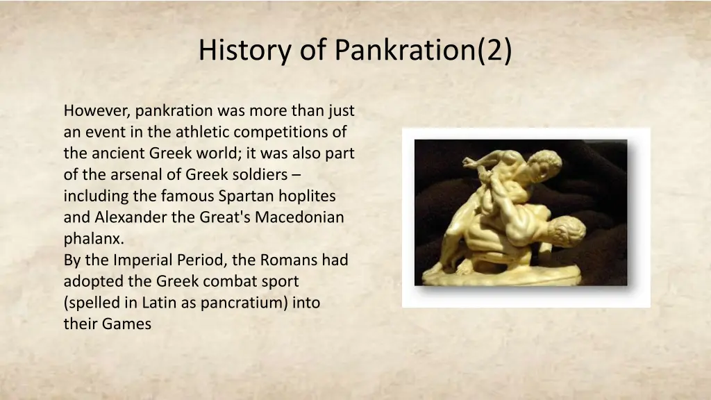 history of pankration 2