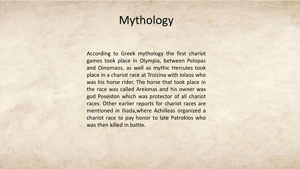 mythology