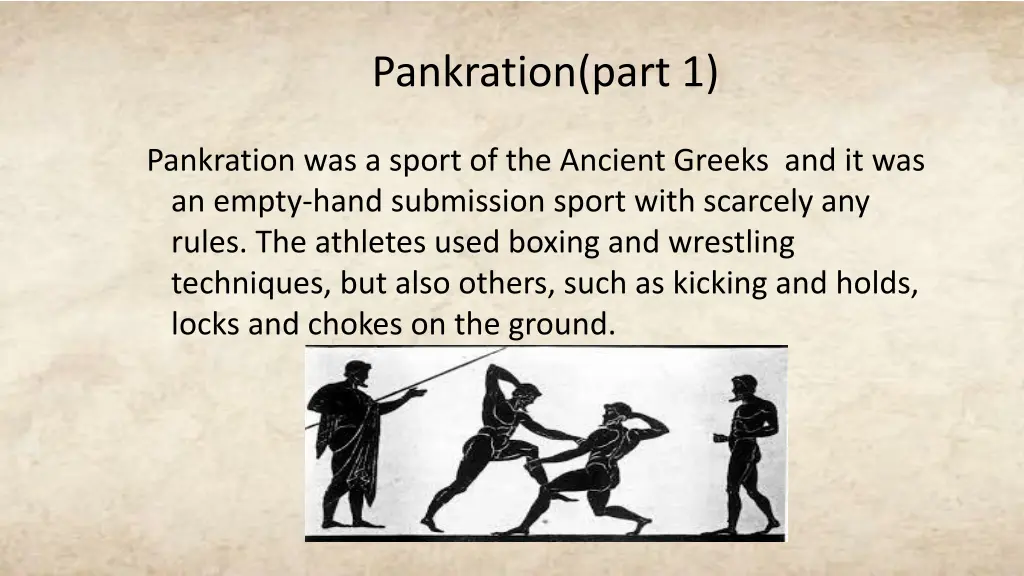 pankration part 1