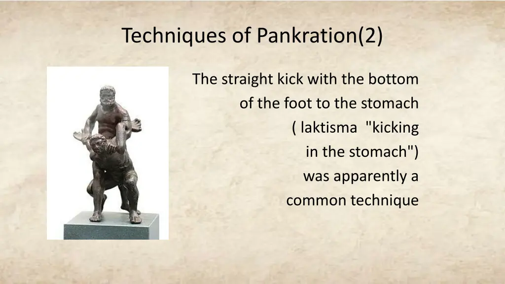 techniques of pankration 2