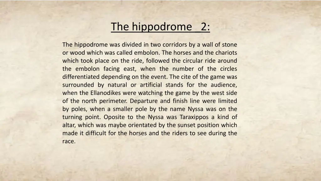 the hippodrome 2