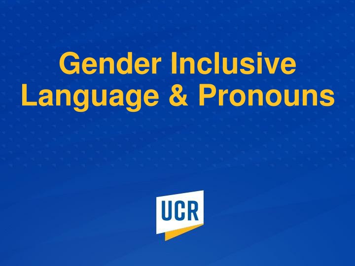 gender inclusive language pronouns