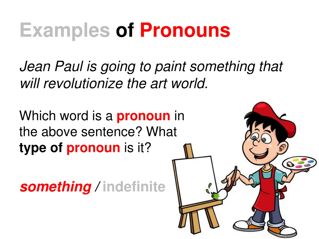 examples of pronouns 1