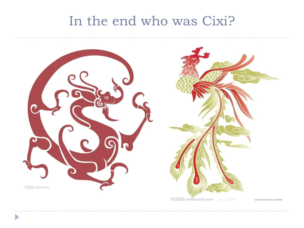 in the end who was cixi 1