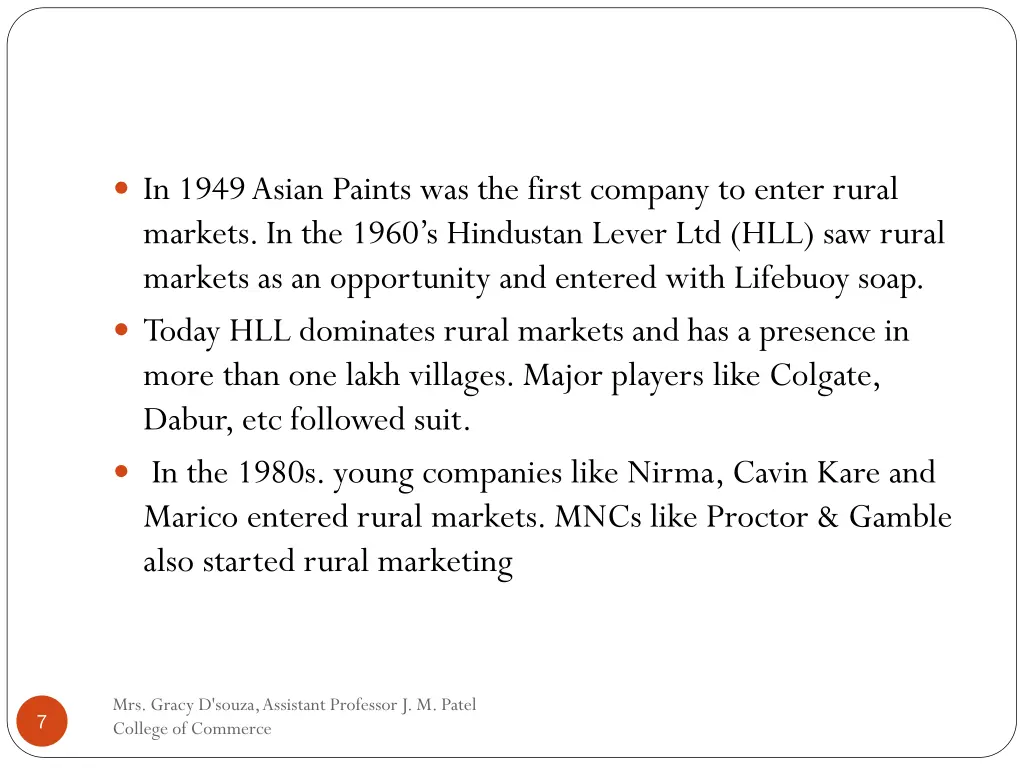 in 1949 asian paints was the first company