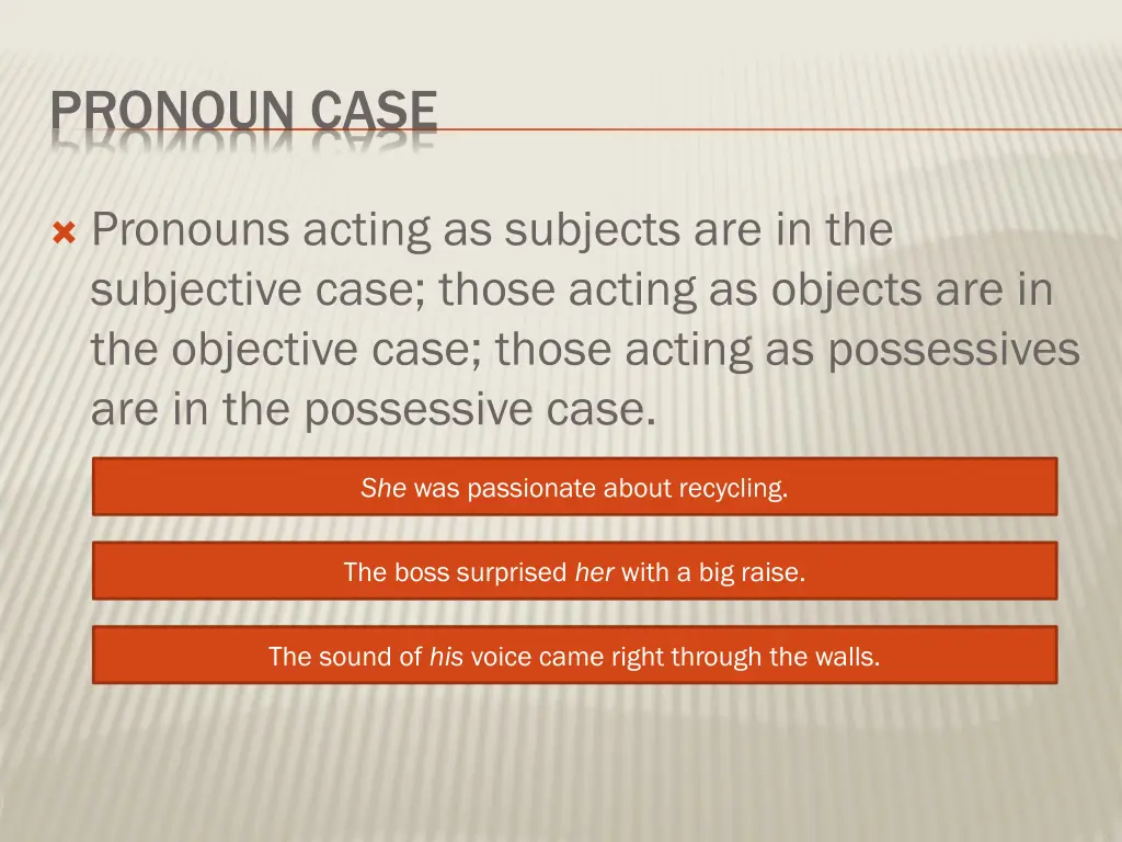 pronoun case