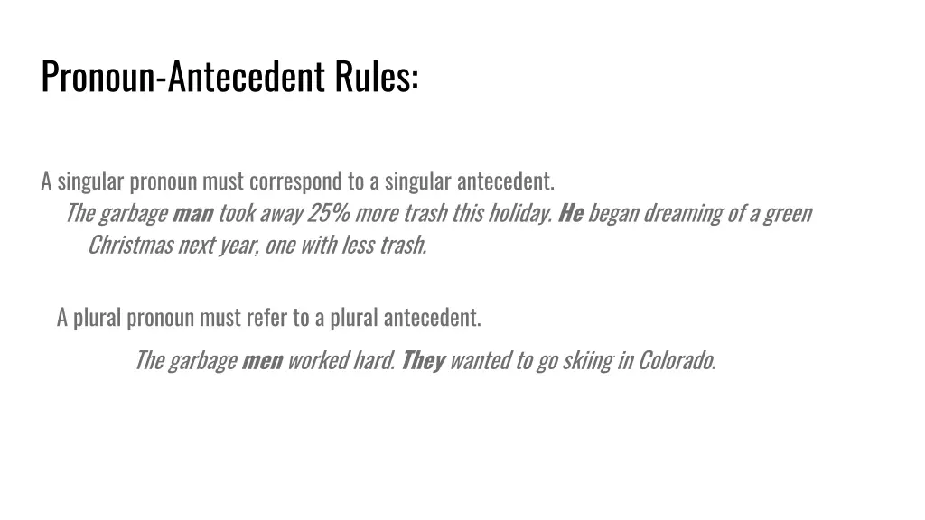 pronoun antecedent rules 1