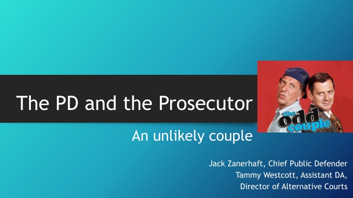 the pd and the prosecutor