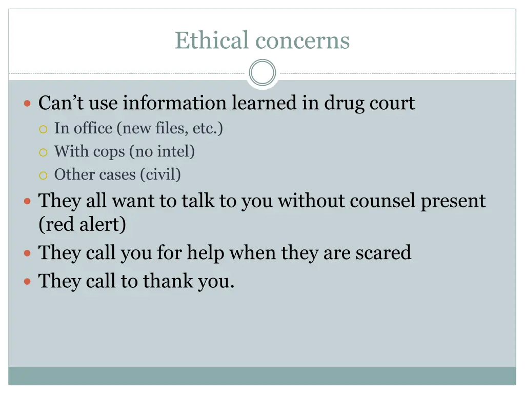 ethical concerns