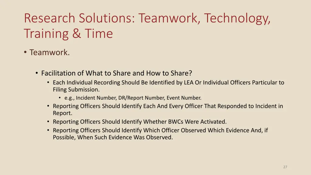 research solutions teamwork technology training 2