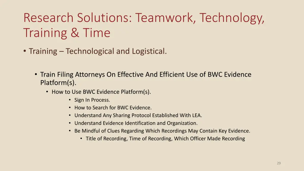 research solutions teamwork technology training 4